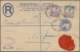 British Commonwealth: 1890/1975 About 100 Covers And Cards From GB And Some Commonwealth Like Bermud - Other & Unclassified