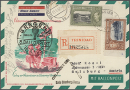 Ballonpost: 1948/1988, Österreich, Sehr Gehaltvolle Sammlung Der Pro Juventute Kinderdorf Ballonpost - Fesselballons