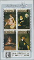 Thematik: Malerei, Maler / Painting, Painters: 1990, NIUE: 150 Years Of Stamps Miniature Sheet With - Autres & Non Classés