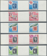 Thematik: Marke Auf Marke / Stamp On Stamp: 1960/2000 (approx), Various Countries. Accumulation Of 1 - Sellos Sobre Sellos