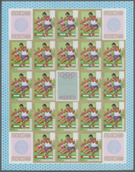 Thematik: Olympische Spiele / Olympic Games: 1968, Burundi. Progressive Proofs Set Of Sheets For The - Autres & Non Classés