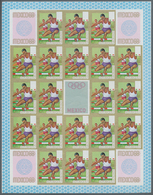 Thematik: Olympische Spiele / Olympic Games: 1968, Burundi. Progressive Proofs Set Of Sheets For The - Other & Unclassified