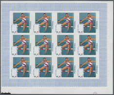 Thematik: Olympische Spiele / Olympic Games: 1968, Fujeira. Progressive Proofs Set Of Sheets For The - Autres & Non Classés