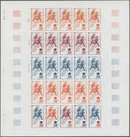 Thematik: Olympische Spiele / Olympic Games: 1976, New Caledonia For Montreal '76. Lot Of 3 Color Pr - Autres & Non Classés