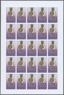 Thematik: Olympische Spiele / Olympic Games: 1988, Morocco. Progressive Proofs Set Of Sheets For The - Autres & Non Classés