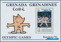 Thematik: Olympische Spiele / Olympic Games: 1992, GRENADA/Grenadines: Summer Olympics Barcelona Min - Otros & Sin Clasificación