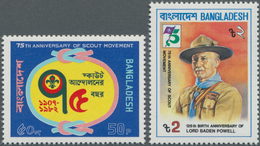 Thematik: Pfadfinder / Boy Scouts: 1982, BANGLADESH: 75 Years Scouting And 125th Birthday Of Baden-P - Sonstige & Ohne Zuordnung