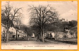Delcampe - Uriage Les Bains - Vue Générale - Animée - Cliché A.V. - Collection L.P. - Uriage
