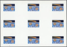 Thematik: Raumfahrt / Astronautics: 1972. Sharjah. Progressive Proof (6 Phases) In Complete Sheets C - Other & Unclassified