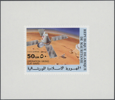 Thematik: Raumfahrt / Astronautics: 1976, French Africa, U/m Collection Of Imperforate Issues, De Lu - Otros & Sin Clasificación