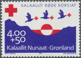 Thematik: Rotes Kreuz / Red Cross: 1993, GREENLAND: 70 Years RED CROSS In Greenland 4.00+0.50dkr. In - Croix-Rouge