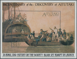 Thematik: Seefahrer, Entdecker / Sailors, Discoverers: 1989, AITUTAKI: Bicentenary Of The Discovery - Erforscher