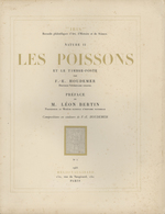 Thematik: Tiere-Fische / Animals-fishes: 1955, France. "LES OISEAUX Et Le Timbre-Poste Par F.-E. Hou - Fishes