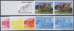 Thematik: Tiere-Raubtiere / Animals-predacious Cats: 1974, Morocco. Lot Containing Progressive Proof - Autres & Non Classés