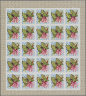 Thematik: Tiere-Schmetterlinge / Animals-butterflies: 1968, Burundi. Progressive Proofs Set Of Sheet - Schmetterlinge