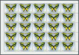 Thematik: Tiere-Schmetterlinge / Animals-butterflies: 2006, Papua New Guinea. Lot Of 5,000 Stamps "3 - Butterflies