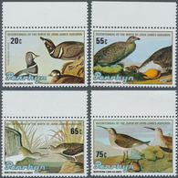 Thematik: Tiere-Vögel / Animals-birds: 1985, PENRHYN: 200th Birthday Of Audubon Set Of Four With BIR - Other & Unclassified