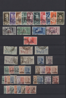 Ägäische Inseln: 1912/1940 (ca.), Assortment Of Apprx. 350 Stamps On Stockpages, Incl. General Issue - Aegean