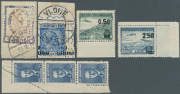 Albanien: 1913/1953, Mint And Used Lot On Stockcards, E.g. A Nice Selcetion Of Overprint Varieties, - Albanie