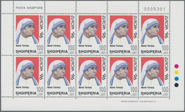 Albanien: 1996, Europa (Mother Theresa), 1000 Sets In Little Sheets Of 10 Stamps Each. Michel 4500 , - Albanien