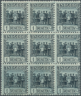 Andorra - Spanische Post: 1929, Definitive Issue 1pta. Greyish Blue ‚Andorra Government‘ Perf. 11½ I - Other & Unclassified