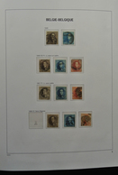 Belgien: 1849/1952: Almost Complete, Mostly MNH And Mint Hinged Collection Belgium 1849-1952 In Davo - Other & Unclassified