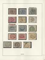 Belgien: 1879/1980, Multi-sided Collection In A Lindner Binder, From Some German Occupation WWI, Pre - Otros & Sin Clasificación