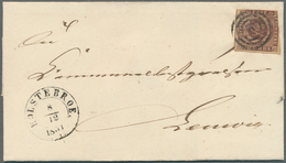 Dänemark: 1851, FIRE R.B.S., 19 Letters With Single Frankings With A Good Range Of Numeral And Town - Ungebraucht