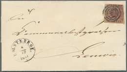 Dänemark: 1851, FIRE R.B.S., 19 Letters With Single Frankings With A Good Range Of Numeral And Town - Ongebruikt