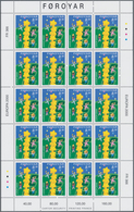 Dänemark - Färöer: 2000, 88000 Copies Of This Issue In Sheets Of 20 Stamps Each. Michel 220000,- €. - Faeroër