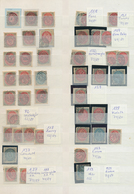 Dänemark - Stempel: 1875ff, NUMERAL CANCELLATIONS Chiefly On 8ö. Red/grey (and Some 4ö. Blue/grey), - Franking Machines (EMA)