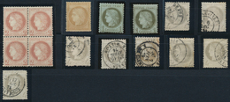 Frankreich: 1870/1872, CERES, Mint And Used Lot Of 103 Stamps Incl. A Good Percentage Of Mint Materi - Other & Unclassified