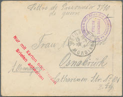 Frankreich: 1900/1955, Lot Of Ca. 65 Letters, Postcards, Postal Stationery And Souvenier Cards, Many - Autres & Non Classés