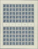 Frankreich: 1931, International Colonial Exhibition Paris, 1.50fr. Blue, 100 Copies Unmounted Mint W - Autres & Non Classés
