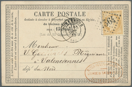 Frankreich: 1969/1993, Appr. 350 Card And Letters Including Some Meter Marks, Censors Registered Let - Autres & Non Classés