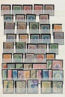 Griechenland: 1861/1910 (ca.), Used And Mint Collection On Stockpages, Comprising A Quite Nice Secti - Nuevos