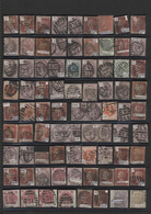 Großbritannien: 1855/1900 (ca.), Specialised Collection/accumulation Of More Than 1.600 Stamps, Show - Autres & Non Classés