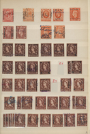 Großbritannien: 1900/1980 (ca.), Comprehensive Accumulation Of Apprx. 1.100 PERFINS From Some QV, Ma - Autres & Non Classés