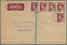 Großbritannien: 1936/1942, EDWARD VIII, Lot Of 18 Covers/cards, Mainly Airmail To Overseas, One F.d. - Andere & Zonder Classificatie