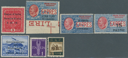 Italien: 1918/1945, Italian Area, Mint Lot Of Better Issues, E.g. Express Stamps P.O. Abroad, Occupa - Neufs