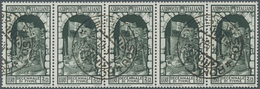 Italien: 1934, 10 Years Annexation Of Fiume Three High Values 1.75l.+1l. Bluish Black, 2.55l.+2l. Da - Mint/hinged