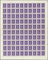 Kroatien: 1943/1944, Definitives "Ante Pavelic", 0.25k. To 100k., Complete Set Of 20 Values In (fold - Croatia