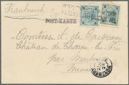 Liechtenstein - Vor- Und Mitläufer: 1900/1921, Lot Von 9 Briefen Und Karten Sowie Einem Briefstück, - ...-1912 Prephilately