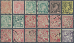 Monaco: 1885/1955 (ca.), Duplicates On Stockcards With Many Better Stamps Incl. A Very Great Part Of - Ongebruikt