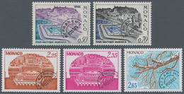 Monaco: 1964/1980, PRE-CANCELS Duplicates Of Five Issues In Complete Sets In Different Quantities On - Nuevos