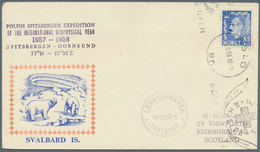 Norwegen: 1958/1997, About 100 Covers From SPITZBERGEN/SVALBARD With Better Frankings And Some Exped - Other & Unclassified