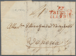 Österreich - Vorphilatelie: 1780er-1840er Jahre Ca.: Kollektion Von 45 Vorphilabriefen Aus Altösterr - ...-1850 Prephilately