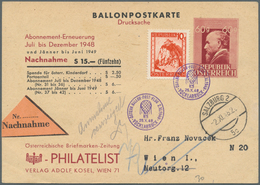 Österreich: 1948/1988, Saubere Und Vielseitige Sammlung Von 62 Briefen Und Karten Der Pro Juventute- - Autres & Non Classés