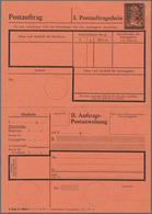 Österreich - Ganzsachen: 1920/1973, Sammlung Mit 22 Ungebrauchten U. 2 Gebrauchten Postauftragskarte - Sonstige & Ohne Zuordnung