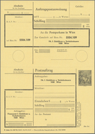 Österreich - Ganzsachen: 1958/1976, Sehr Schöne Partie Mit 12 Verschiedenen Ungebrauchten Postauftra - Altri & Non Classificati